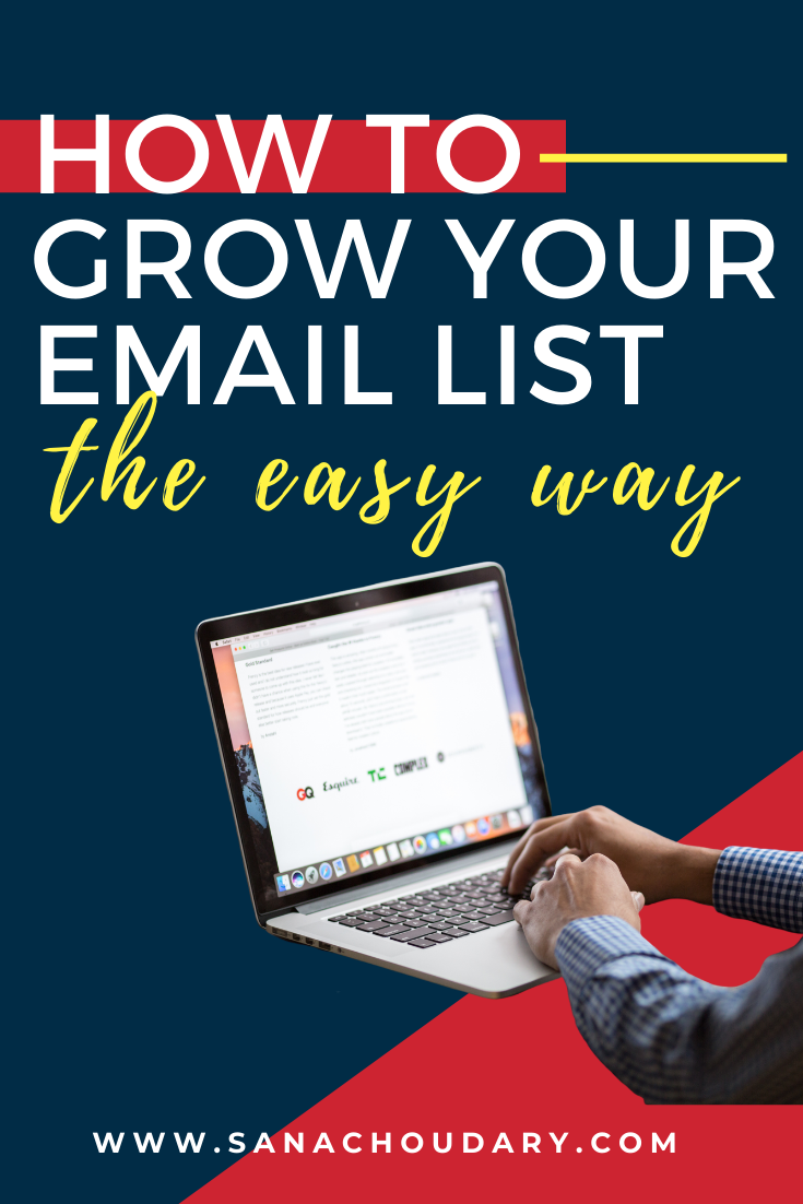 Want to grow your email list? Tired of wasting your time trying complicated and time consuming email list building ideas?  If you are looking strategies and tips that will help you build your email the easy way check out this post. It covers a little talked about email list building strategy that will help you build an email list full of real buyers so that you can start making money online today! 